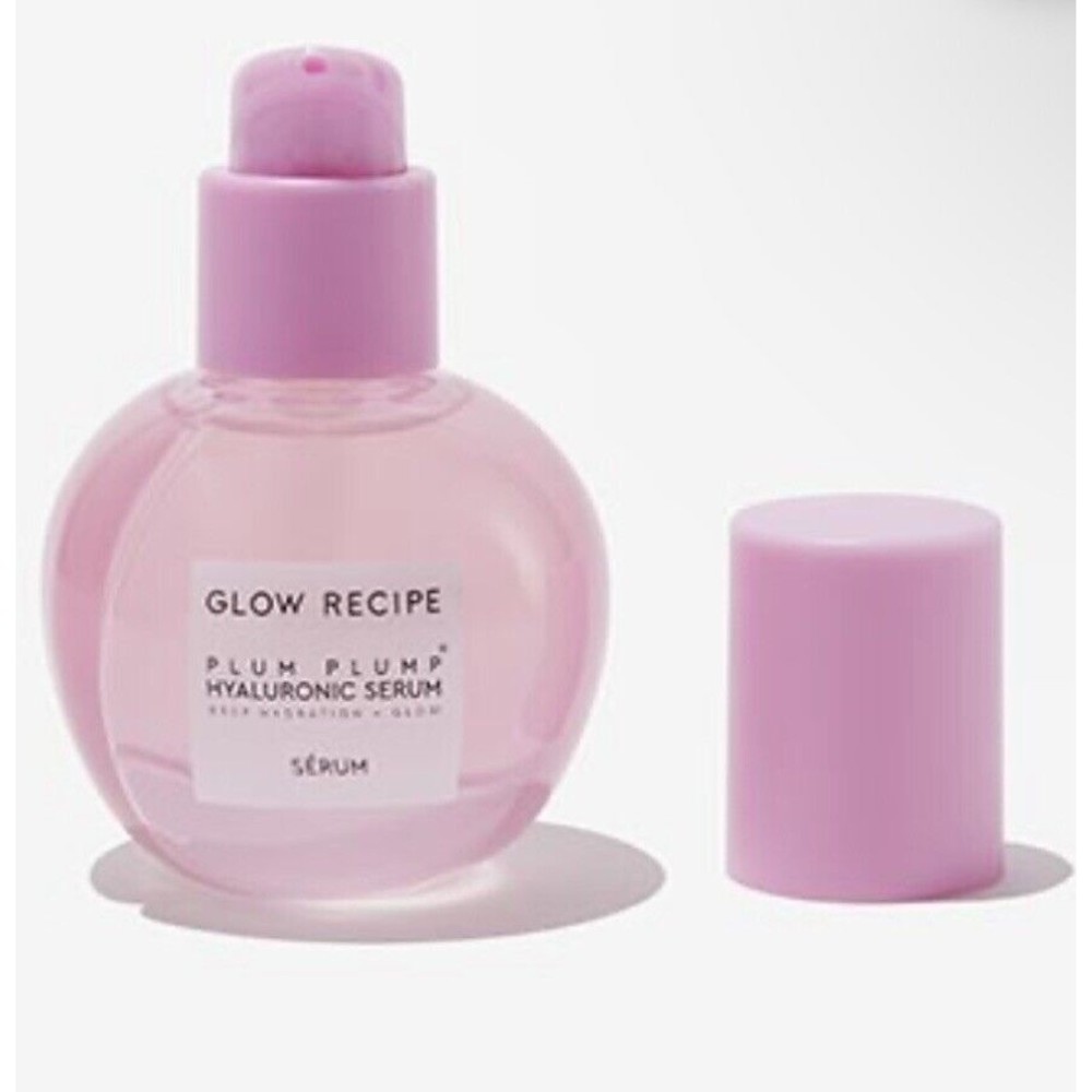 GLOW RECIPE - Plum Plump Hyaluronic Acid Hydrating Serum - 30ml / 1 fl oz - NIB